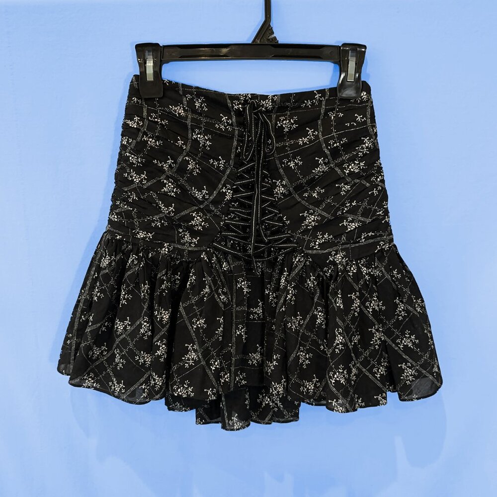 Cinq à Sept Amelia Floral Mini Skirt